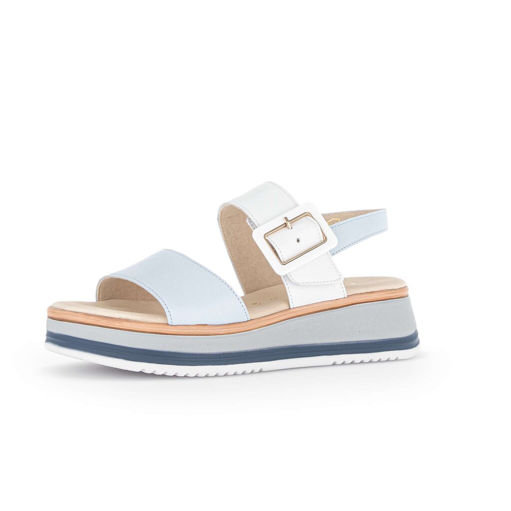 Gabor comfort Plateau Sandale blau