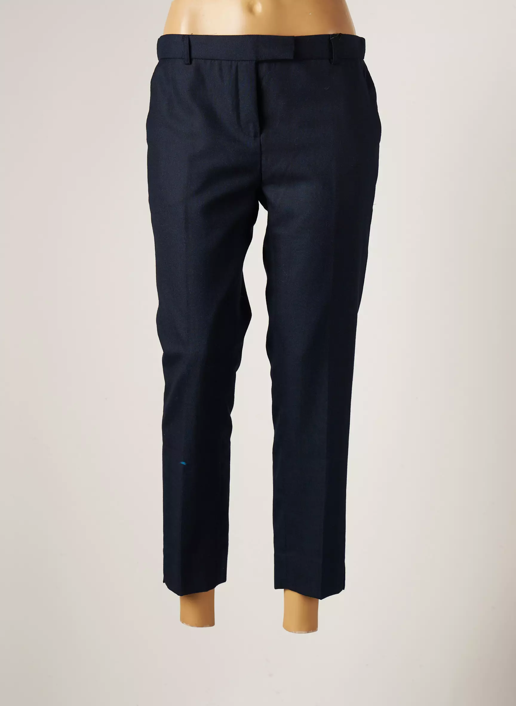 Maison Lab Pantalon7 8 Femme couleur bleu