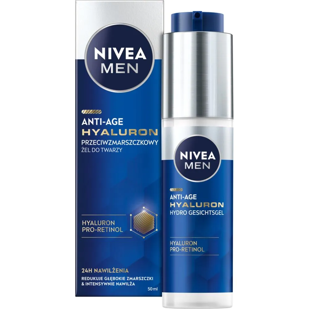 Nivea Men Hyaluron gel za lice protiv bora