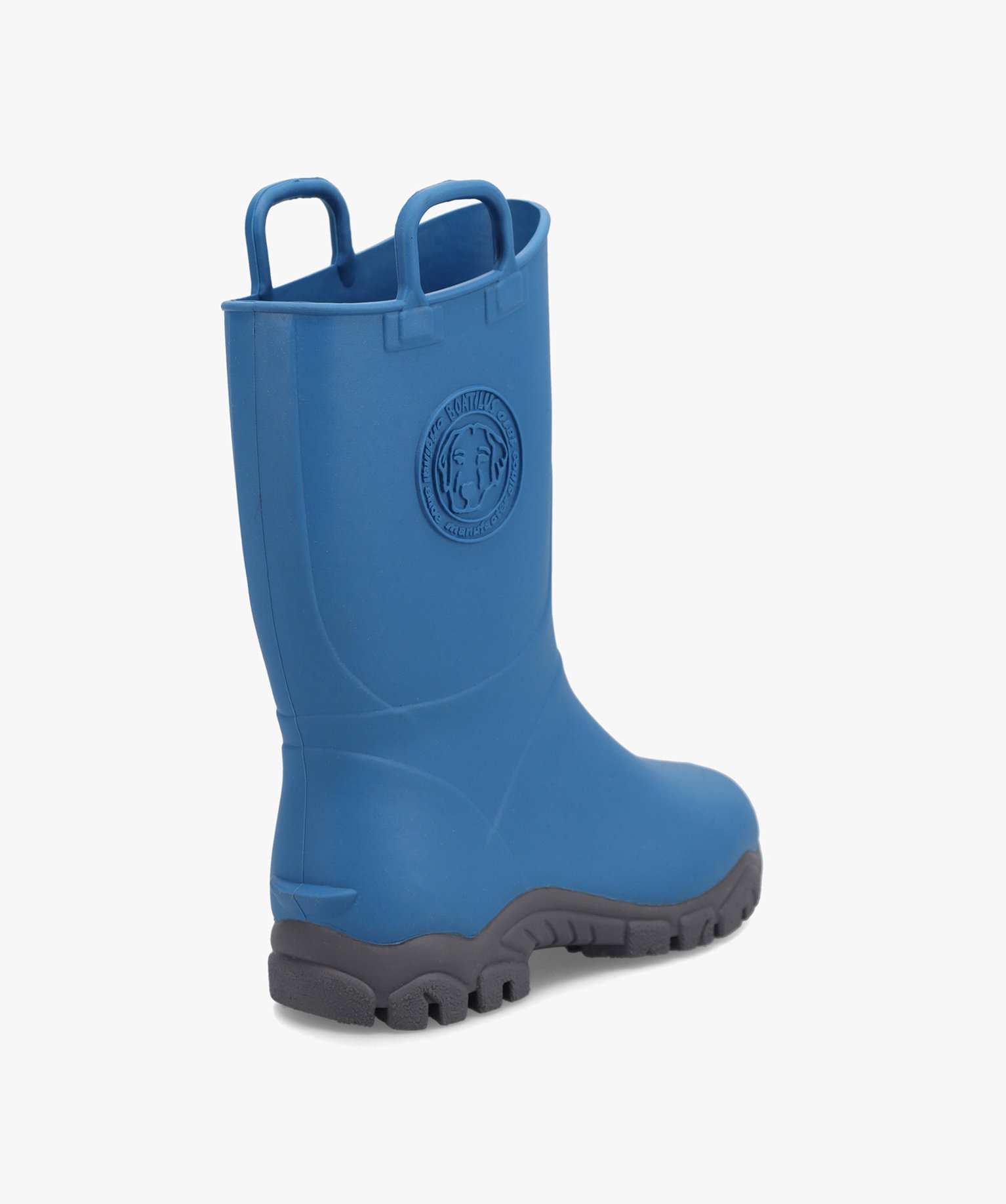 Bottes de pluie Garçon unies à anses - Boatilus bleu | GEMO