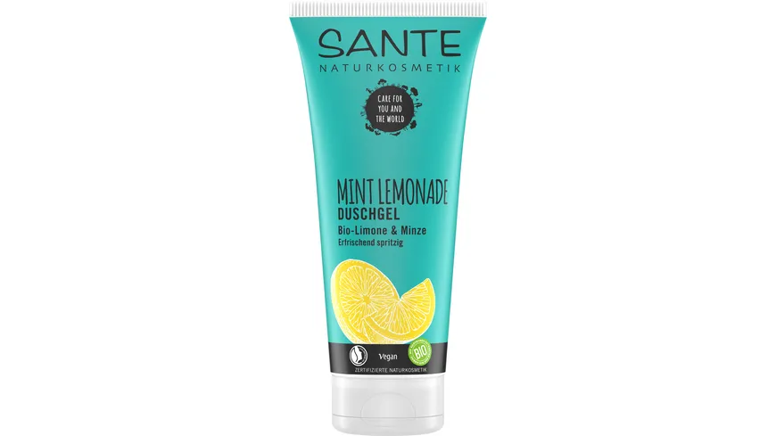 SANTE MINT LEMONADE Duschgel Bio-Limone & Minze 200 ml