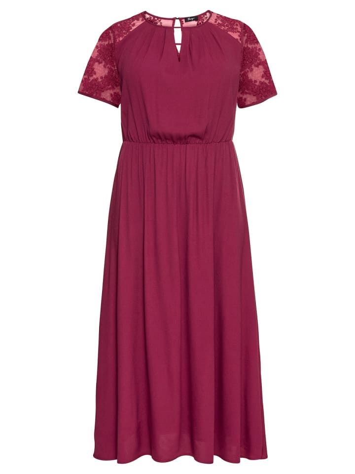 sheego Abendkleid in himbeere günstig kaufen 40