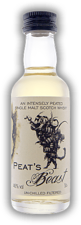 Peat's Beast Single Malt 46% 0,05 Liter Peat's Beast Single Malt 46% 0,05 Liter Intensiv getorft - nichts für Zartbesaitete. 0,05	 Liter - Vol 46%