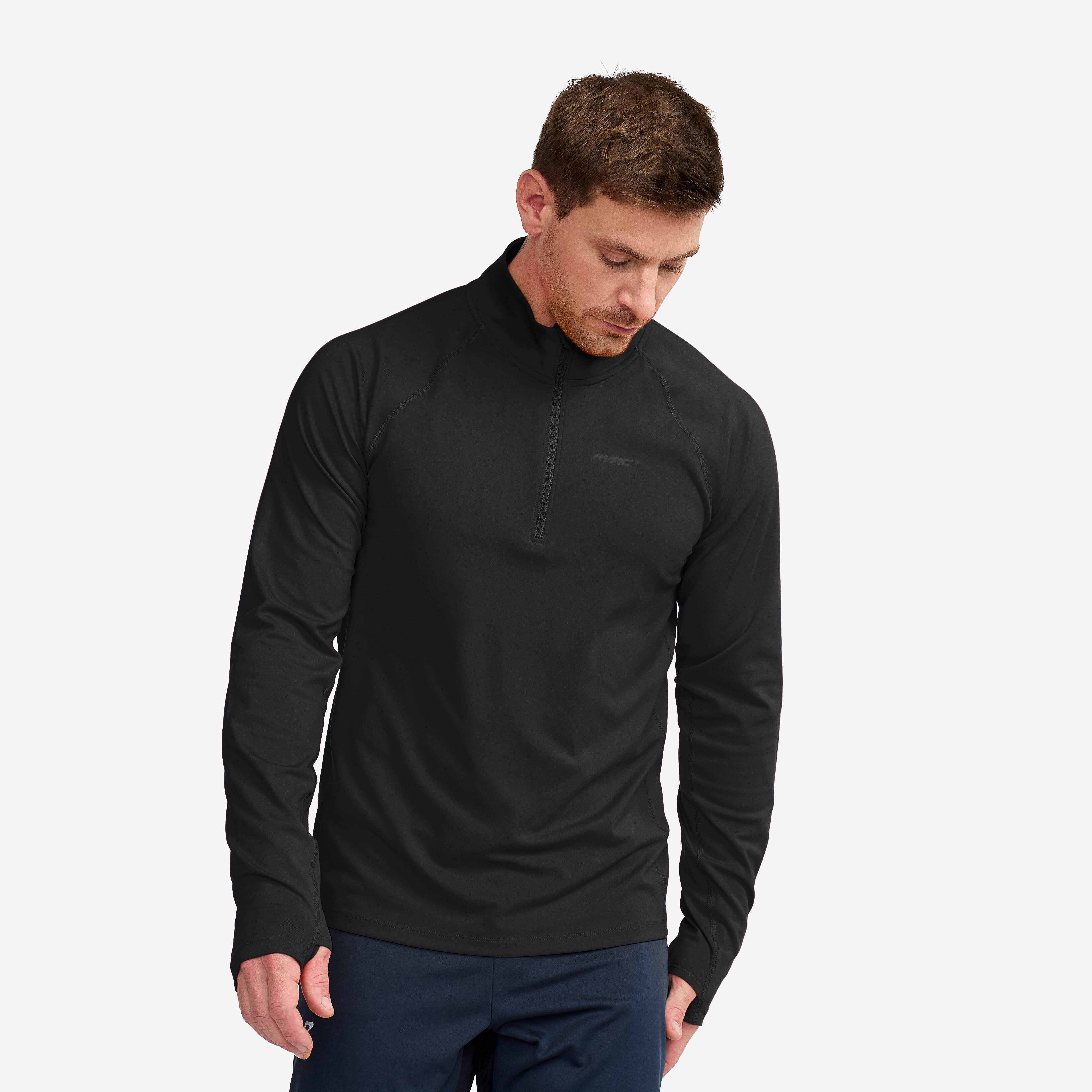 Prep Half-zip Top Homme Black