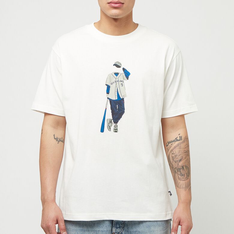 New Balance Athletics Relaxed Basketball T-Shirt sea salt