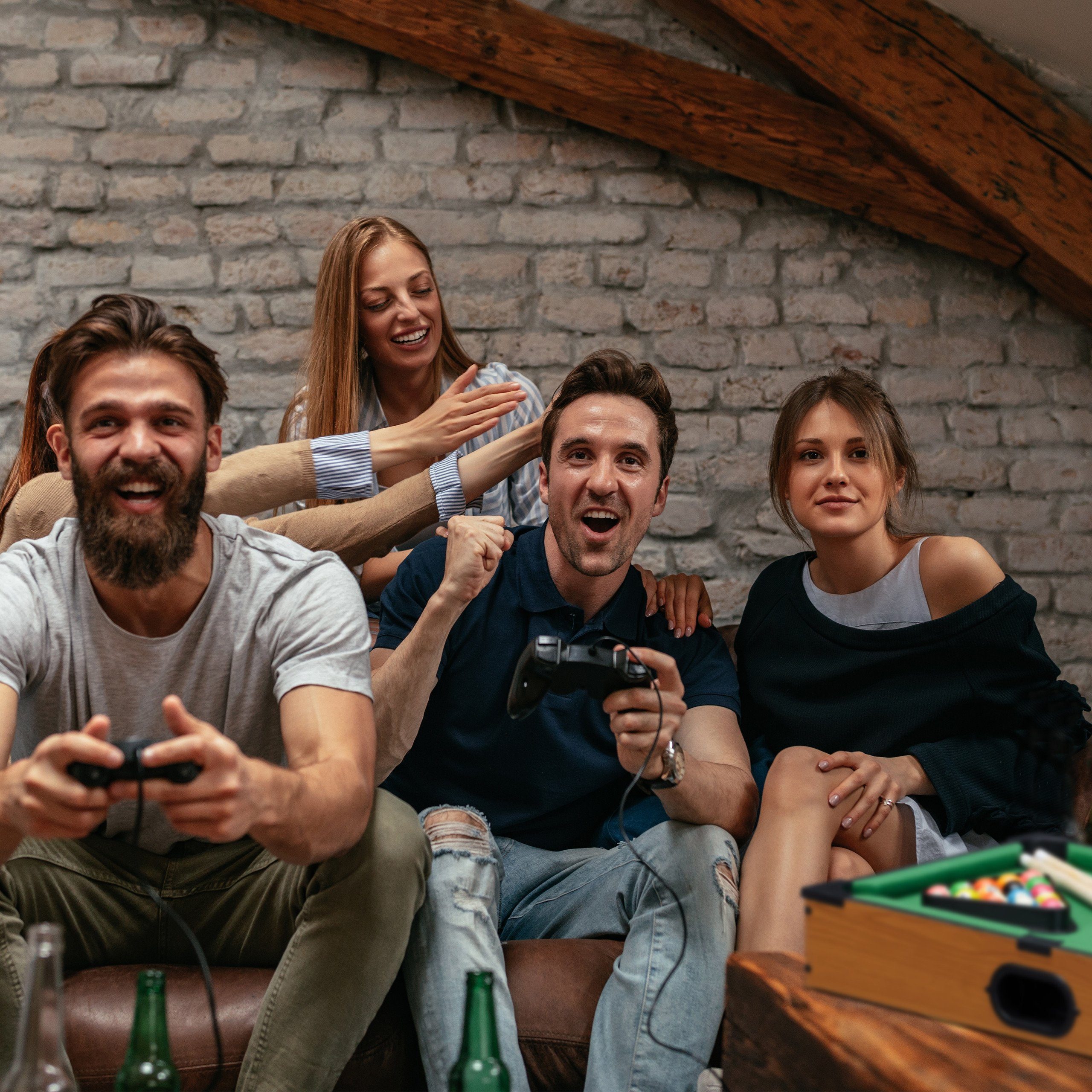 relaxdays Billardtisch Tischbillard
