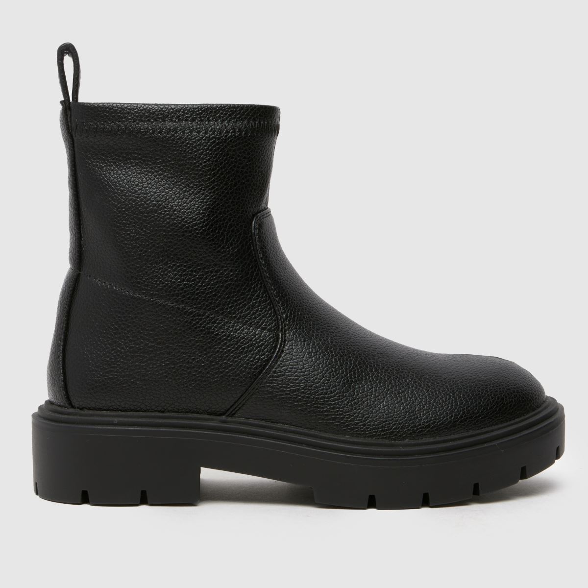 Schuh svarta City Sock flickor Junior stövlar