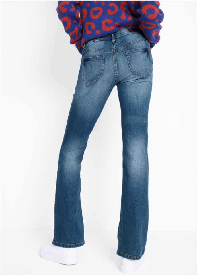 Komfort-Stretch-Jeans, Bootcut