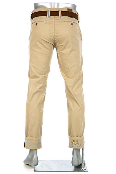 Alberto Bike, Chino Bike, Regular Fit, Baumwolle T400®, beige