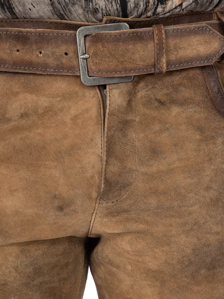 MADDOX Lederhose ARBERSEE in hellbraun günstig kaufen