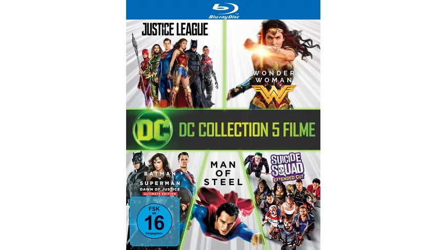 DC 5-Film-Collection  [7 BRs]