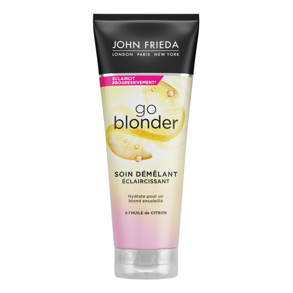 john frieda Go Blonder Soin Démêlant Éclaircissant Soin Démêlant cheveux blonds