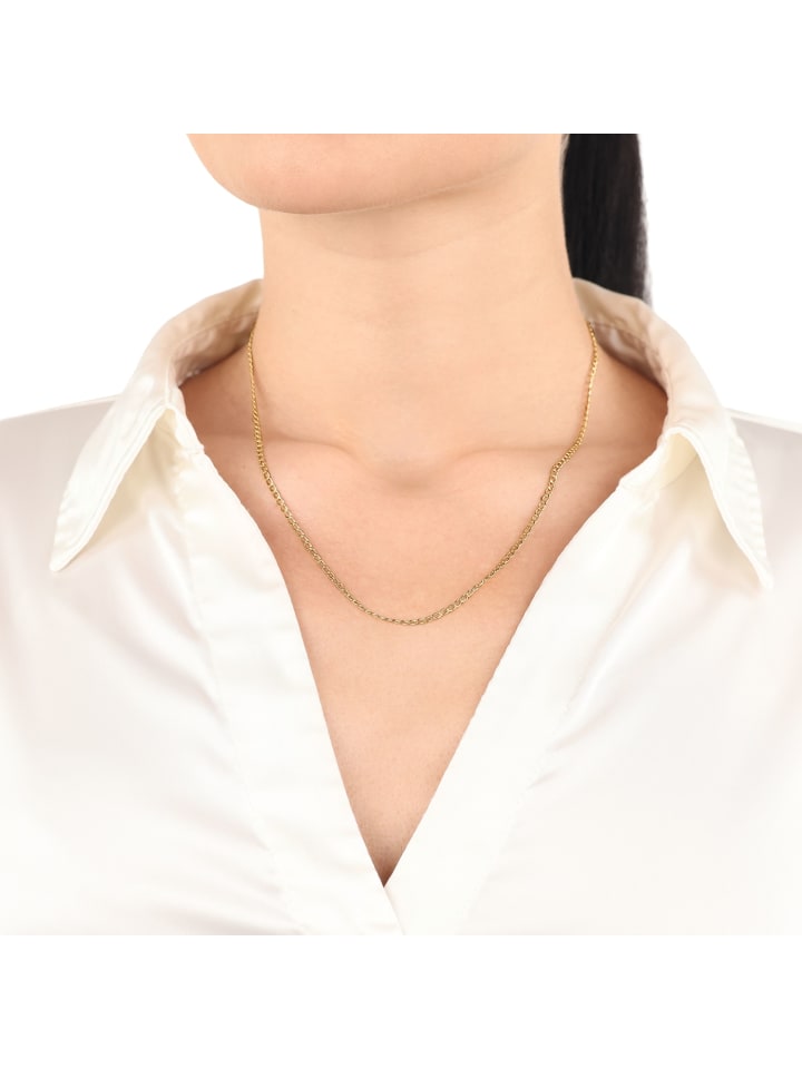 Amor Halskette Gold 375/9 ct in Gold günstig kaufen 50 cm