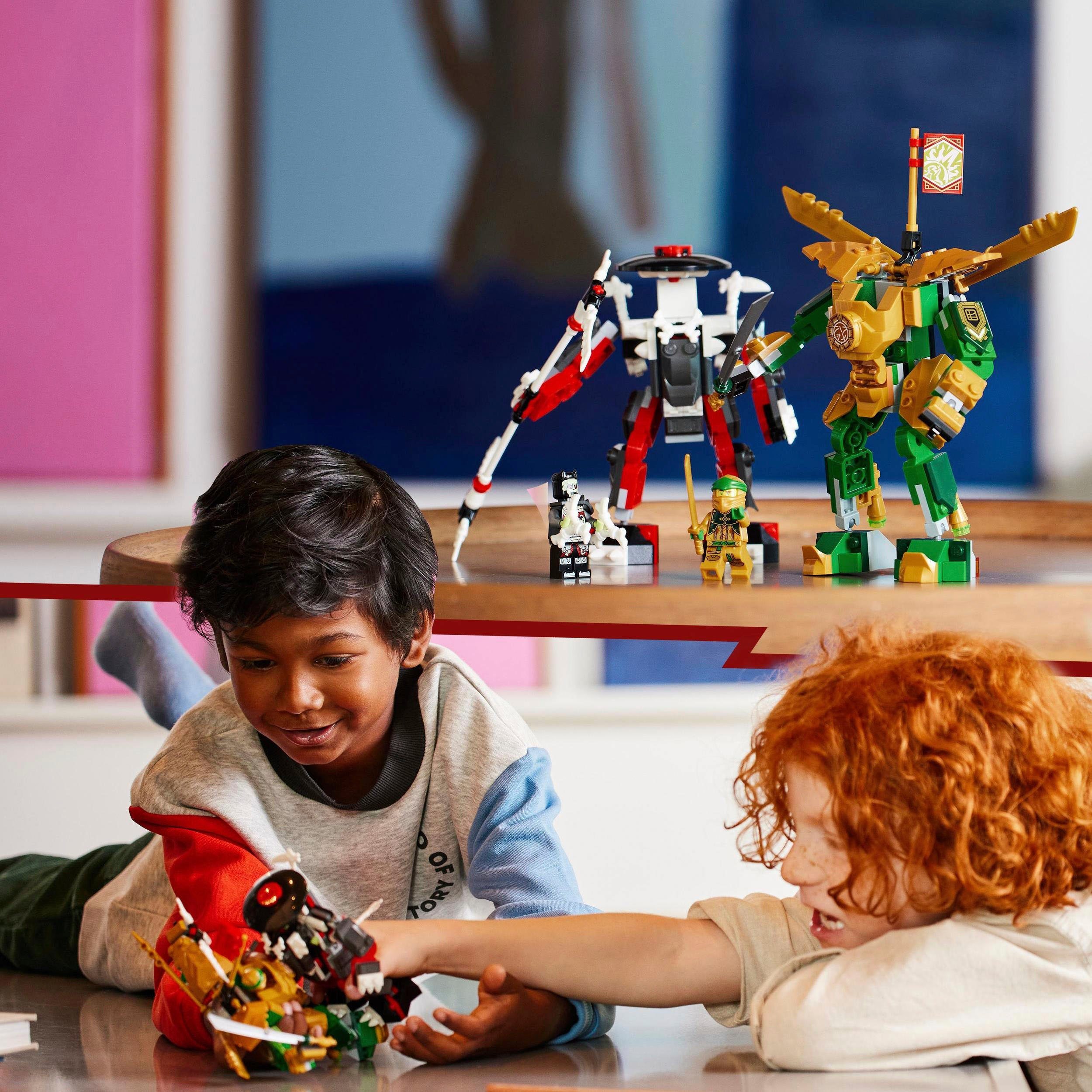 LEGO® Konstruktionsspielsteine Lloyds Mech-Duell EVO (71781), LEGO® NINJAGO, (223 St), Made in Europe