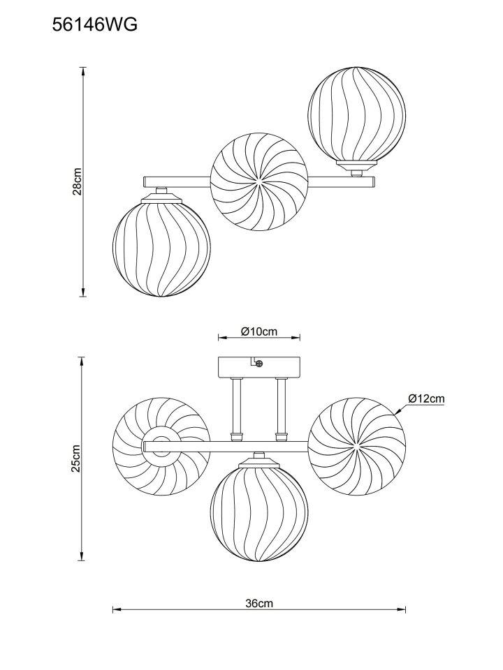 Globo lighting Wandleuchte 