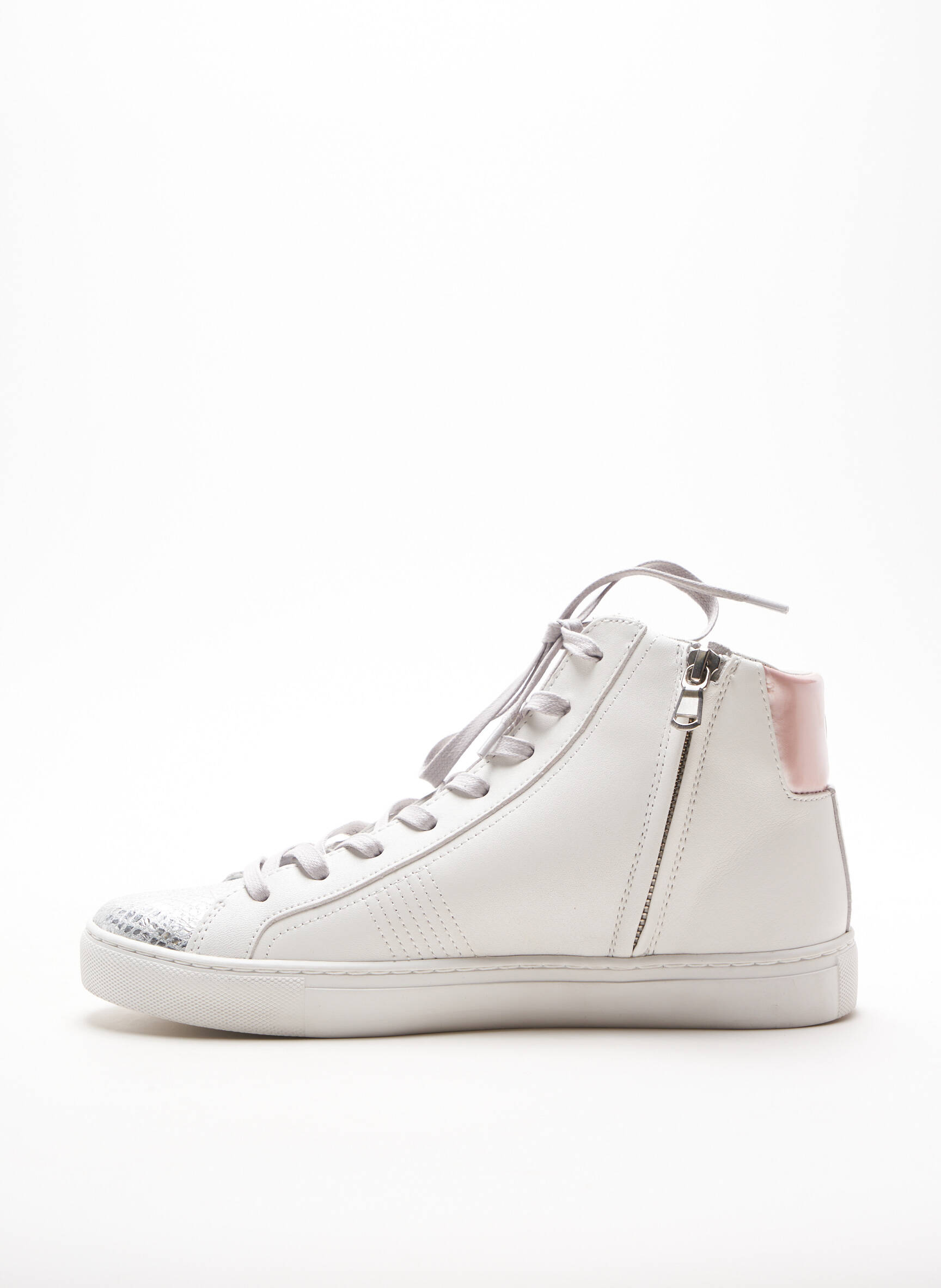 Crime London Baskets Femme couleur blanc