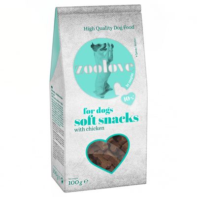 zoolove Soft-Snacks für Hunde (semi-moist)