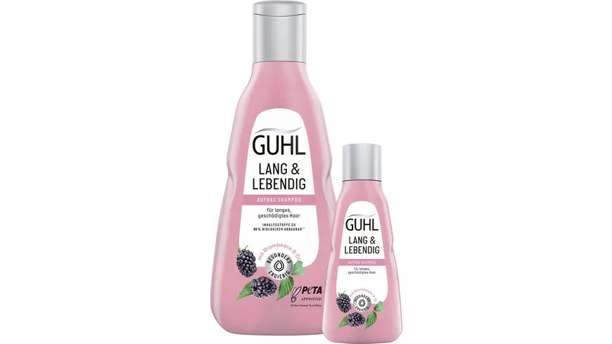 GUHL Lang & Lebendig Aufbau Shampoo + Mini 300 ml