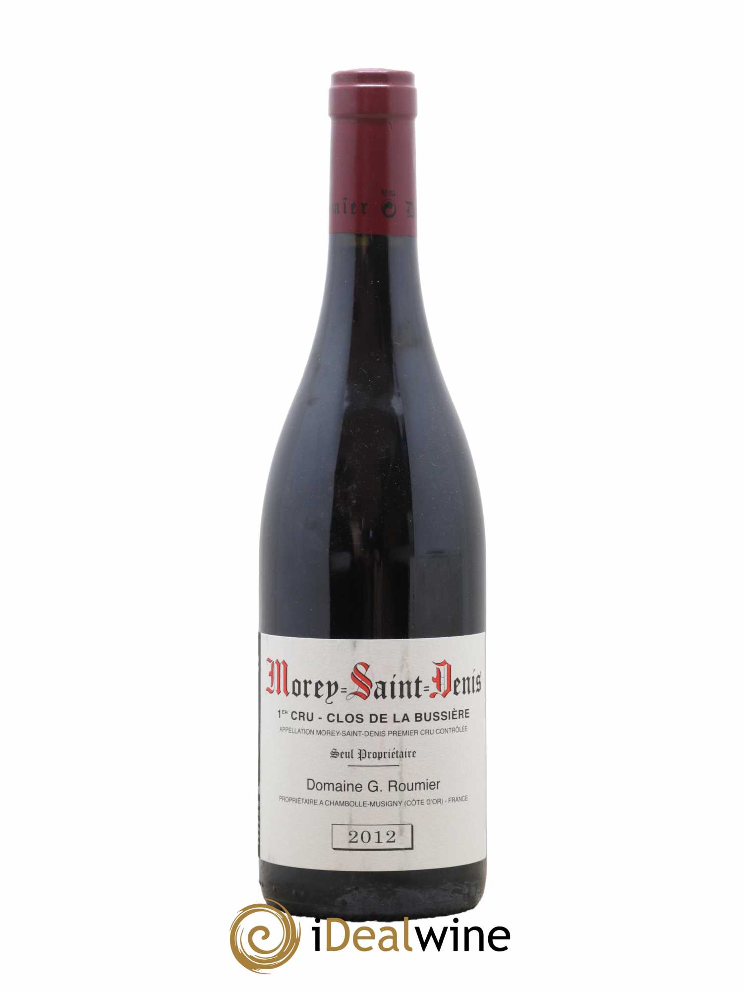 Morey Saint-Denis 1er Cru Clos de la Bussière Georges Roumier (Domaine)  2012 - Lot de 1 Bouteille