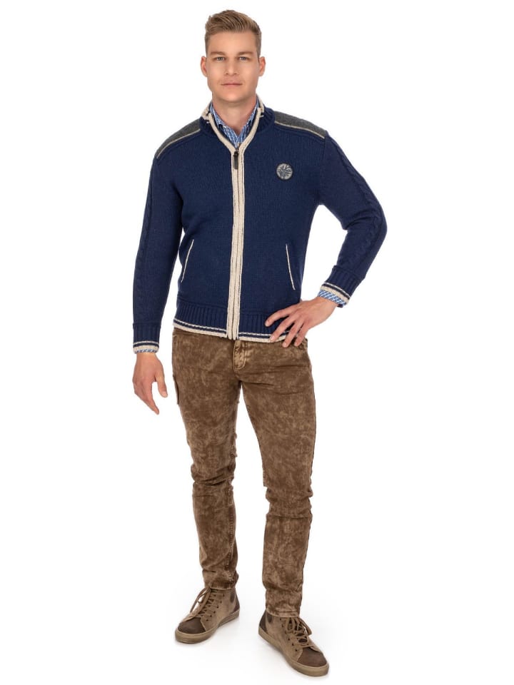 Spieth & Wensky Strickjacke BETZBACH in denimblau günstig kaufen