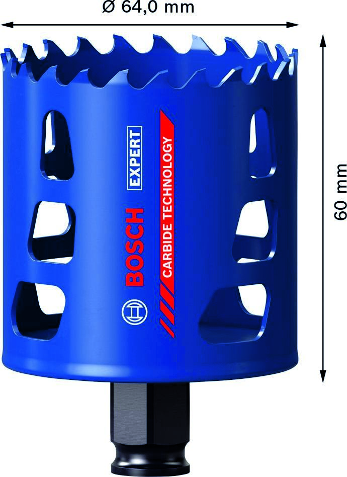 Bosch Blue Accessories 2608900430 Ποτηροτρύπανο Expert Tough Material 64 x 60 mm