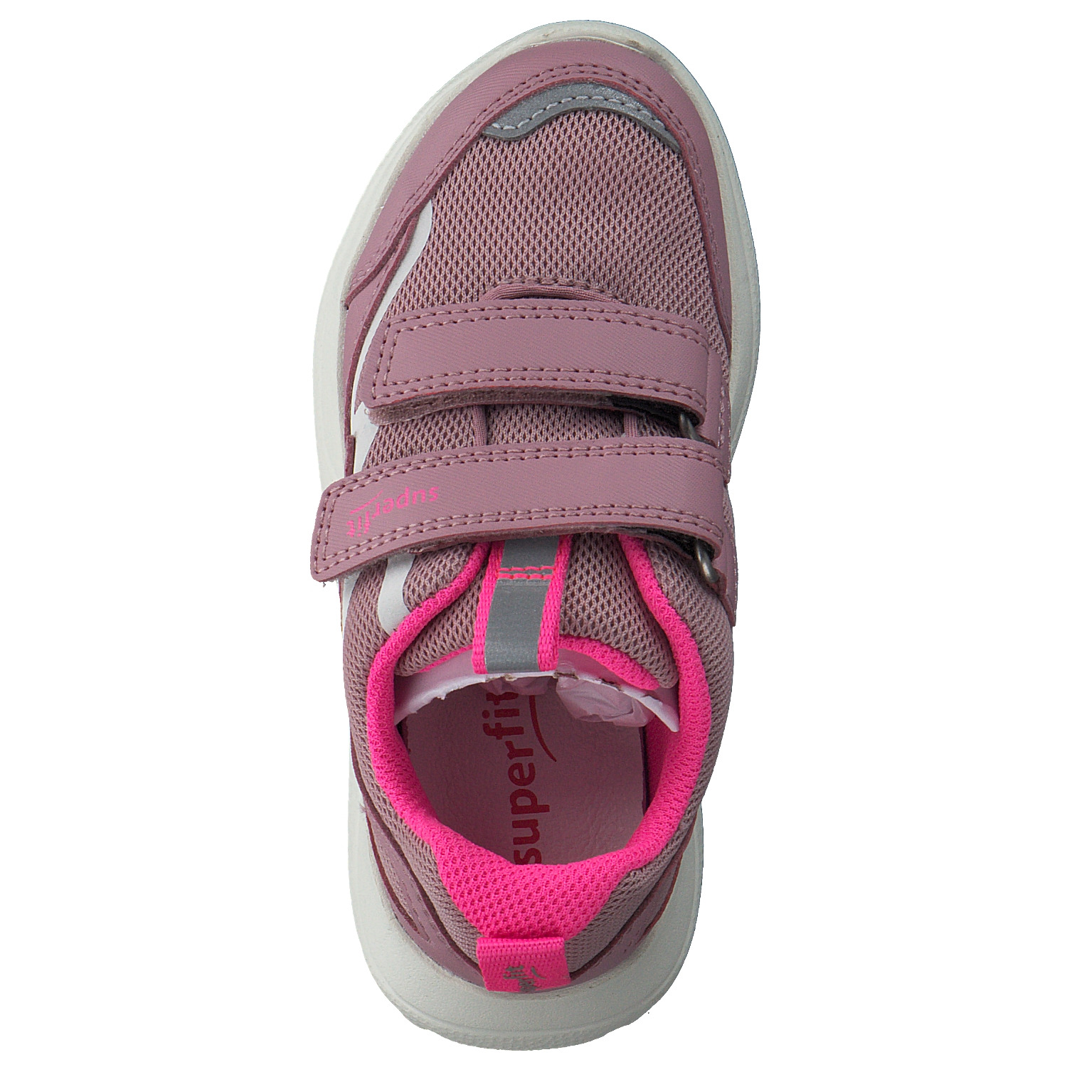 Superfit RUSH 06206, Sneakers Low, Kinder, Rosa