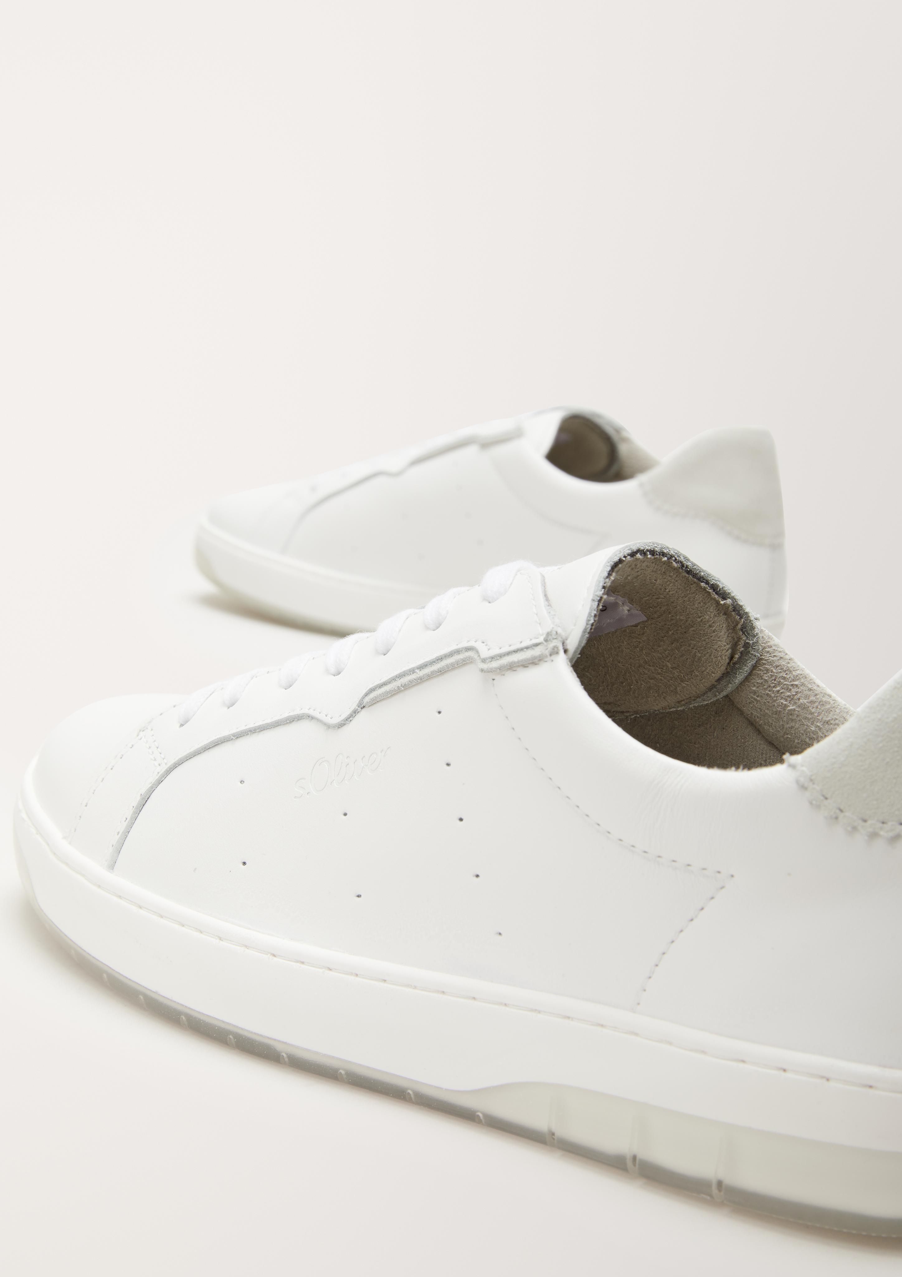 Sportive Ledersneaker  6006020-100
