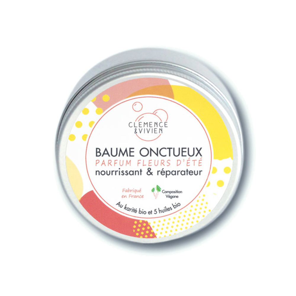Clemence & Vivien BAUME MINI 50 ML FLEURS D'ÉTÉ MINI BAUME ONCTUEUX MULTIUSAGES