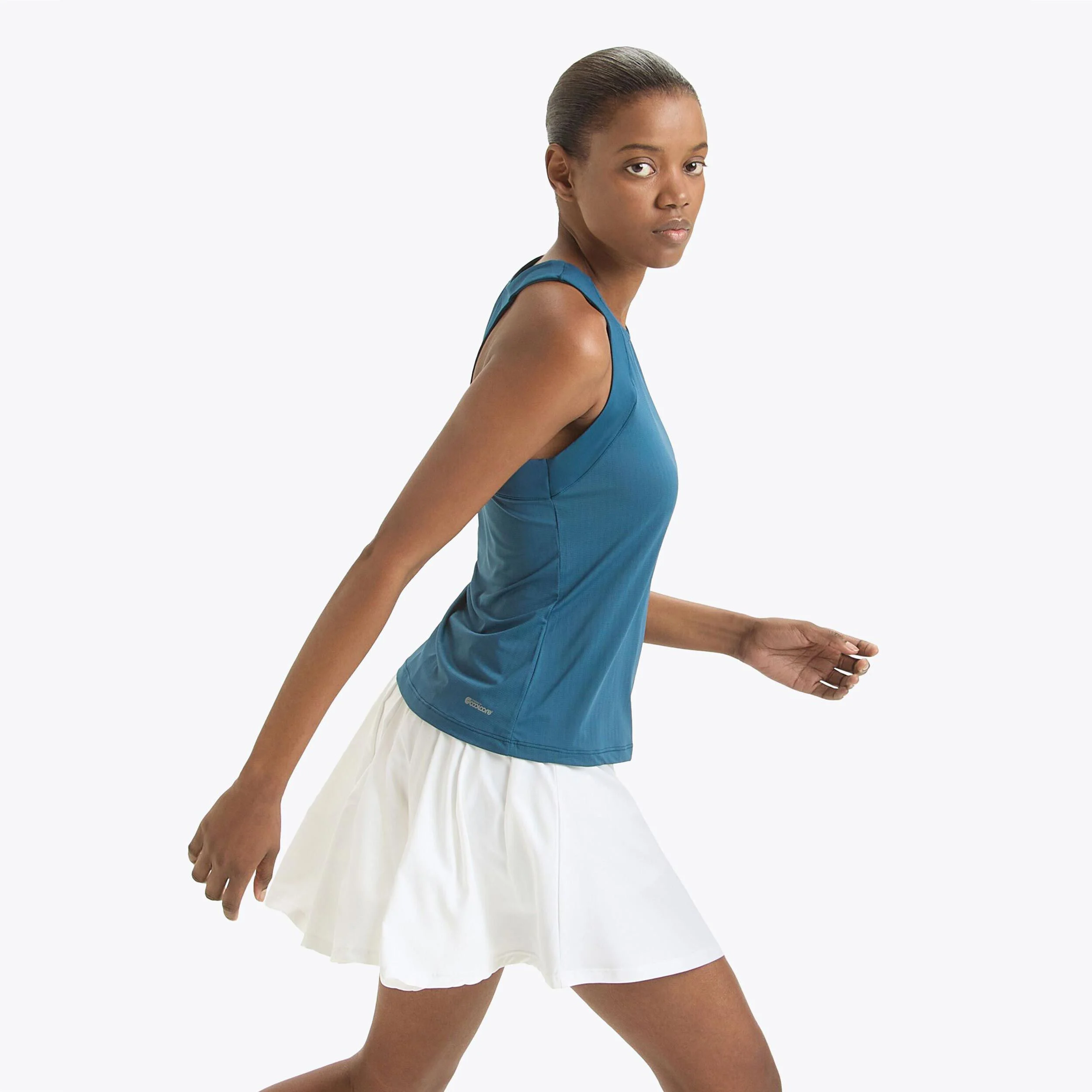 L. Icon Tank-Top Damen - Petrol