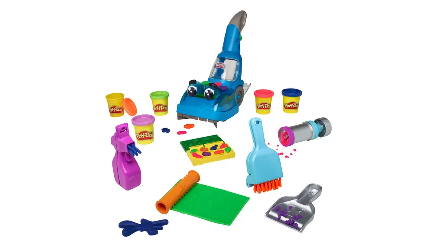 Hasbro - Play-Doh Zoom Zoom Saugen und Aufräumen Set