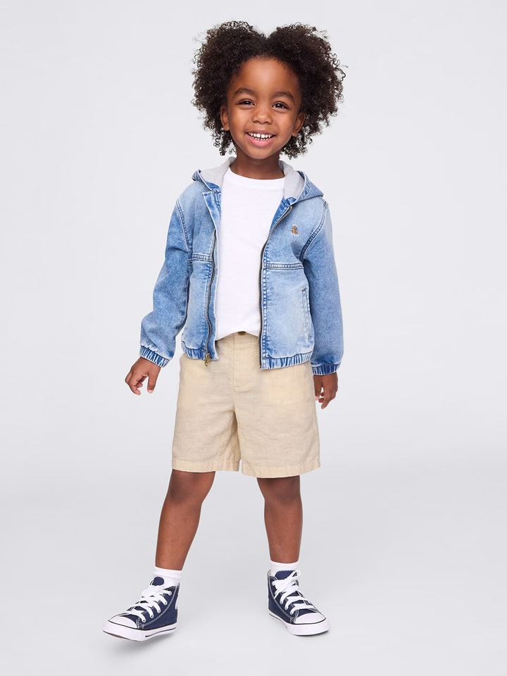 GAP Leinenshorts in Beige günstig kaufen