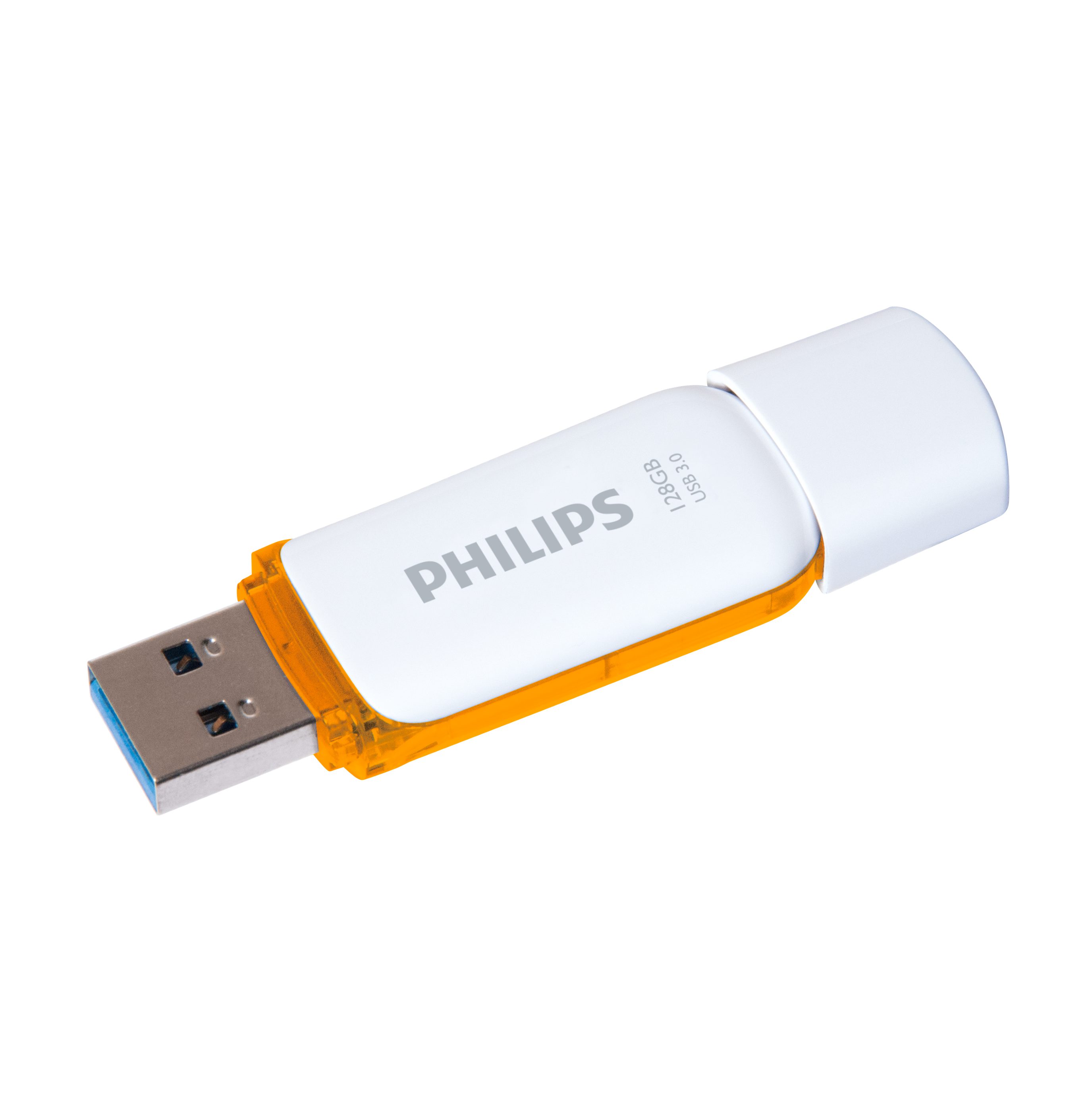 Philips FM12FD75B/00 USB-Stick (USB 3.0, Lesegeschwindigkeit 100,00 MB/s, Sunrise Orange®, 128GB, USB3.0, LED, 1er Pack)