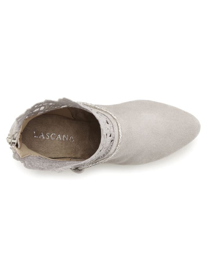 LASCANA Stiefelette in hellgrau günstig kaufen 38