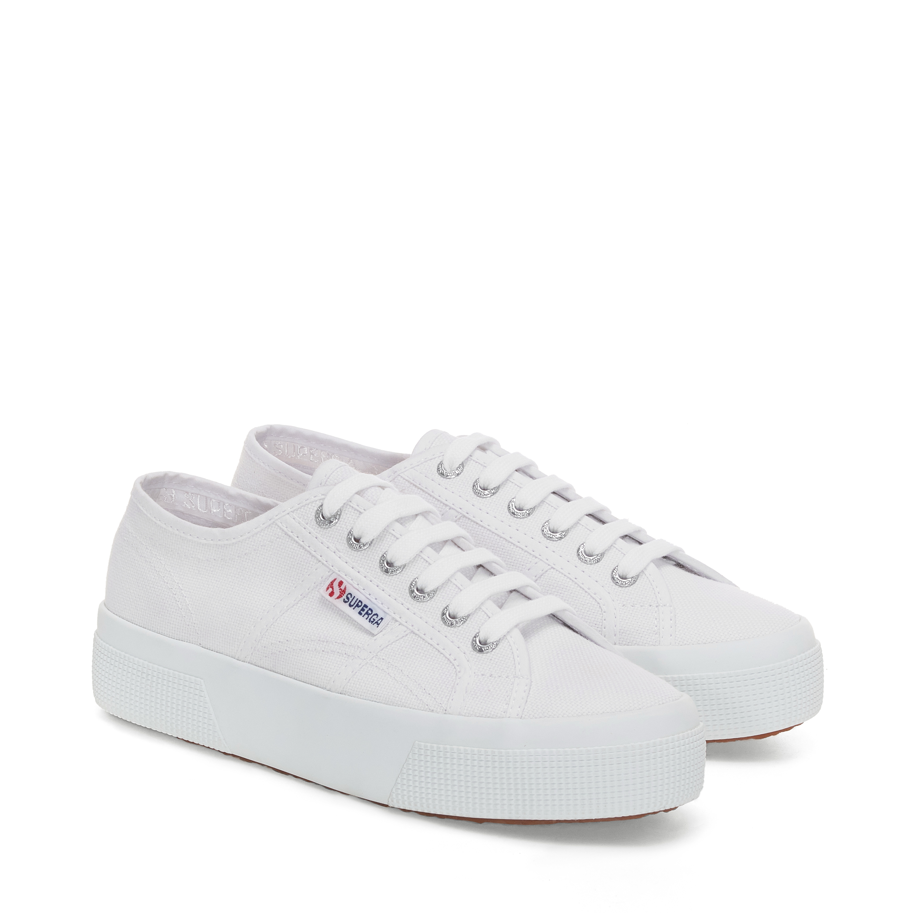 Superga 2740 Platform S21384W, Schnürschuhe, Damen, white