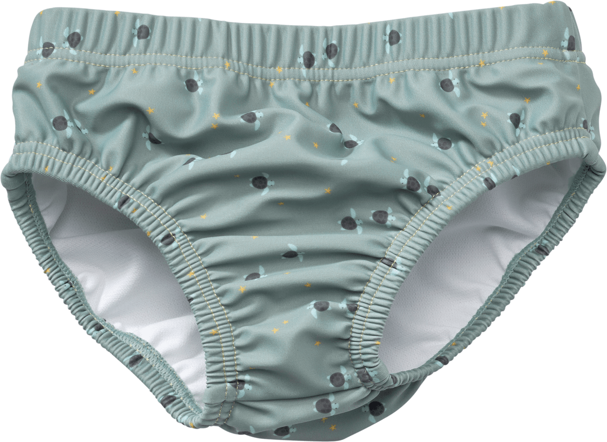 Schwimmwindel mit Schildkröten-Muster, grün, Gr. 74/80, 1 St