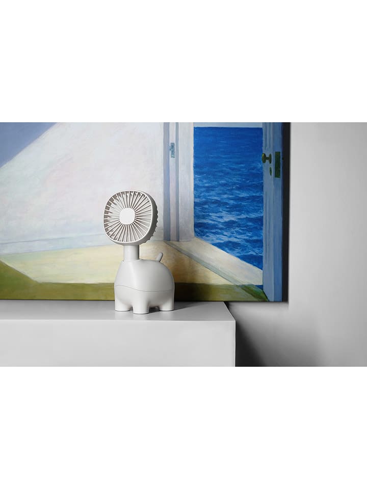 Designnest Tischventilator ''PetFan'' in Grau - (B)12 x (H)14 x (T)5 cm günstig kaufen onesize