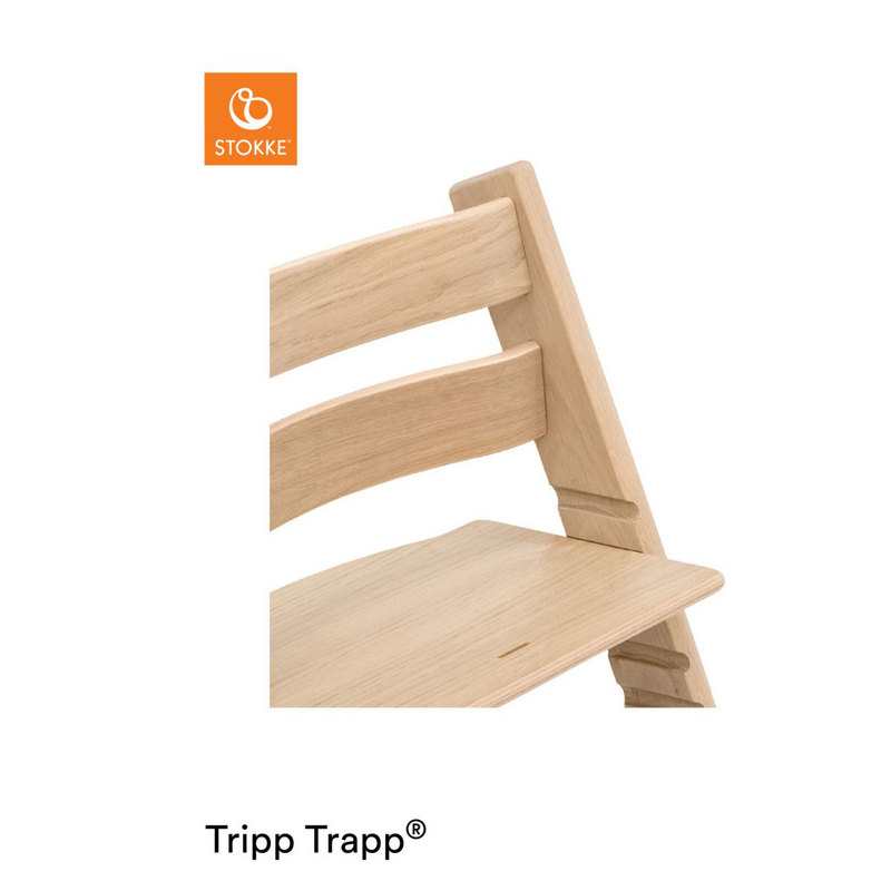 Chaise haute Tripp Trapp en chêne naturel Stokke