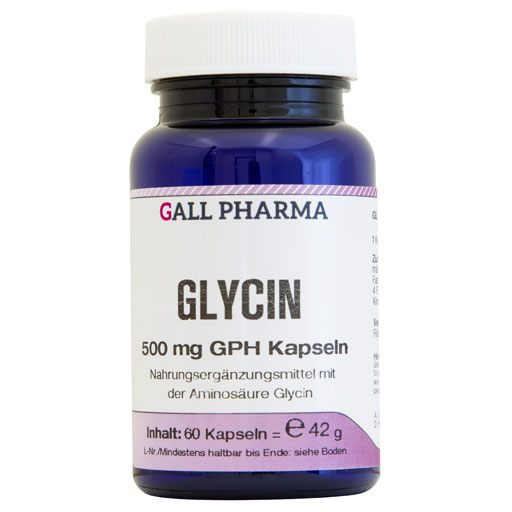 GLYCIN 500 mg GPH Kapseln  60 St  Kapseln