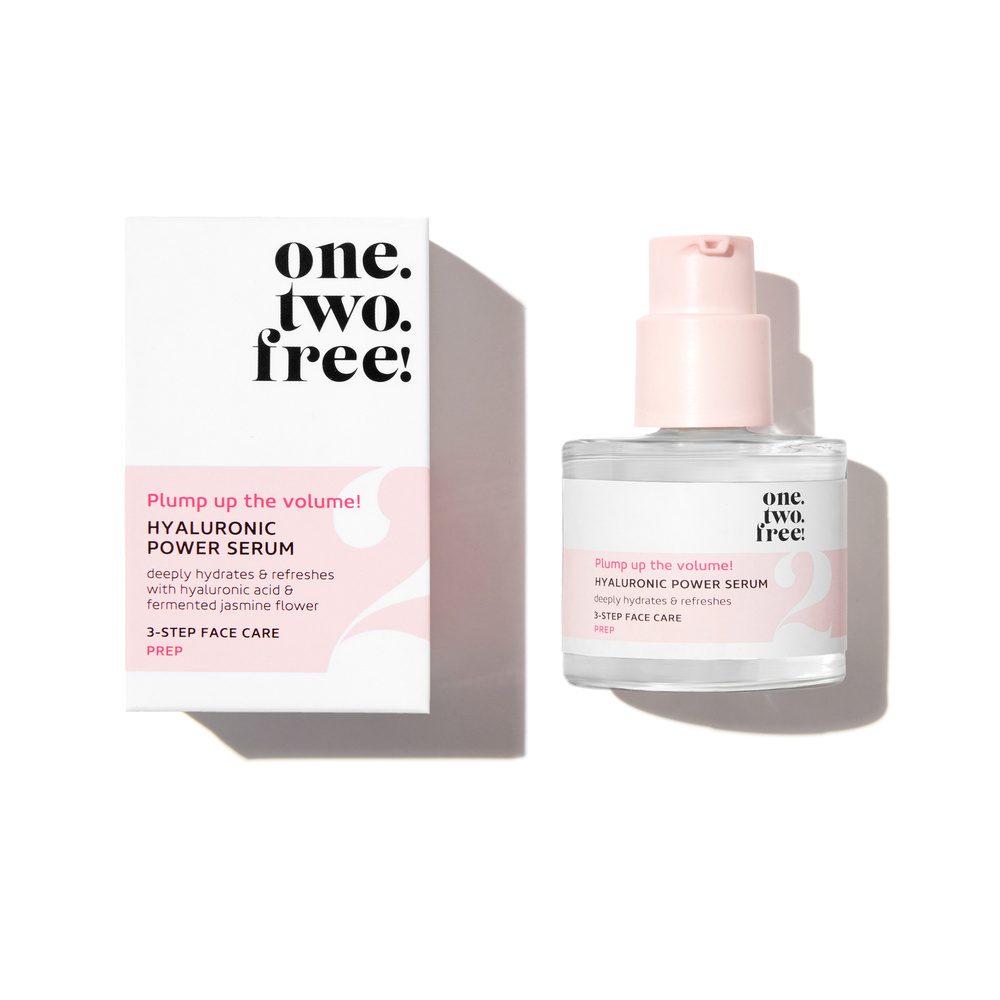 one.two.free! Hyaluronic Power Serum Sérum Acide Hyaluronique