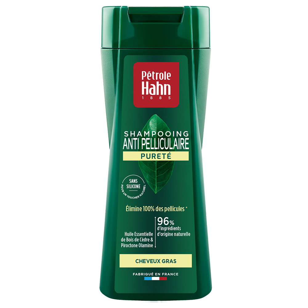 Pétrole Hahn Shampooing Antipelliculaire Pureté Shampooing antipelliculaire pour cheveux gras