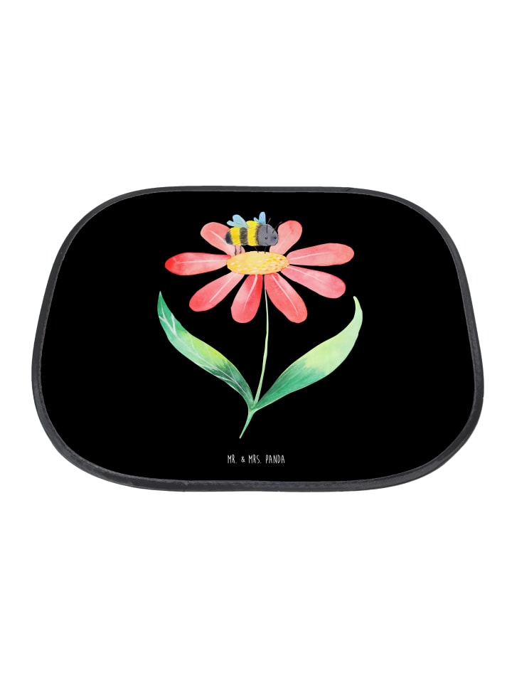 Mr. & Mrs. Panda Auto Sonnenschutz Hummel Blume ohne Spruch in Schwarz günstig kaufen onesize