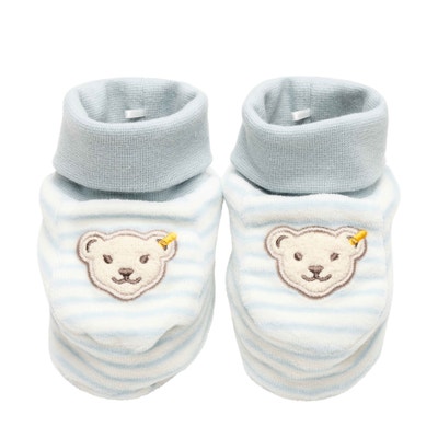 Babyschuhe GOTS, hellblau