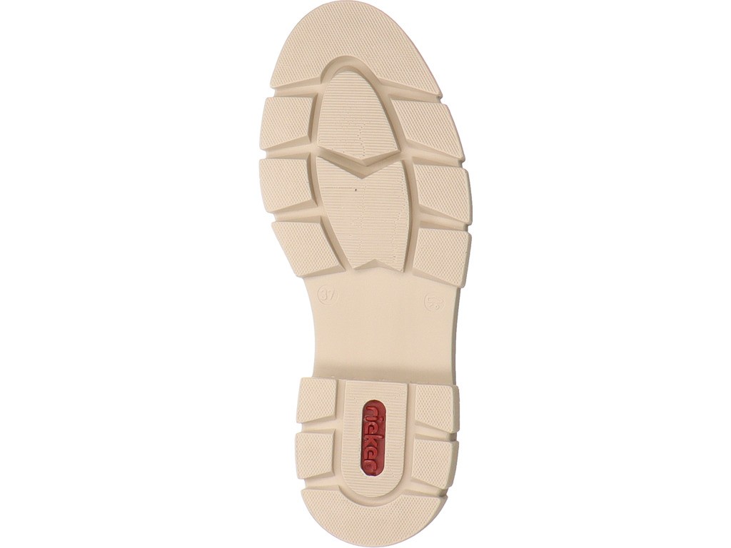 RIEKER Sportliche Slipper beige