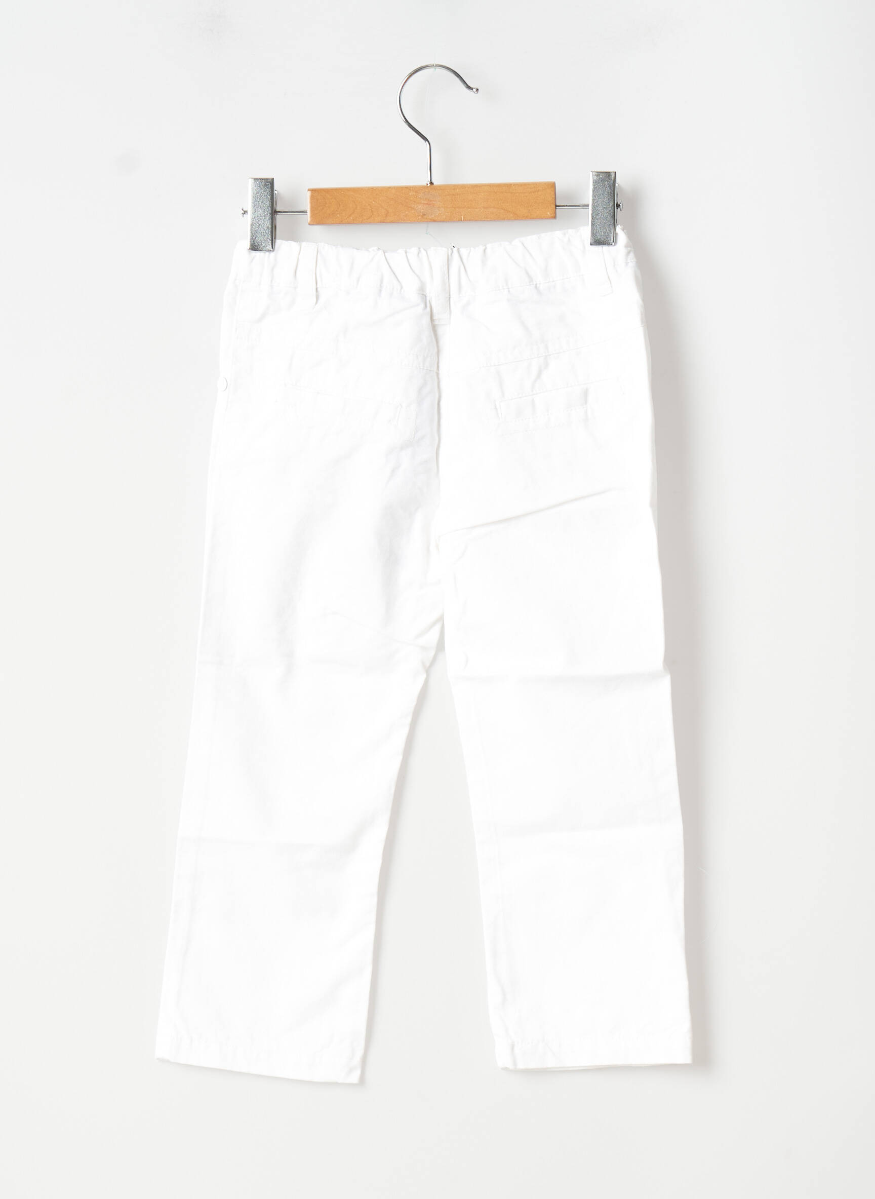 Ooxoo Pantalons Droits Enfant couleur blanc