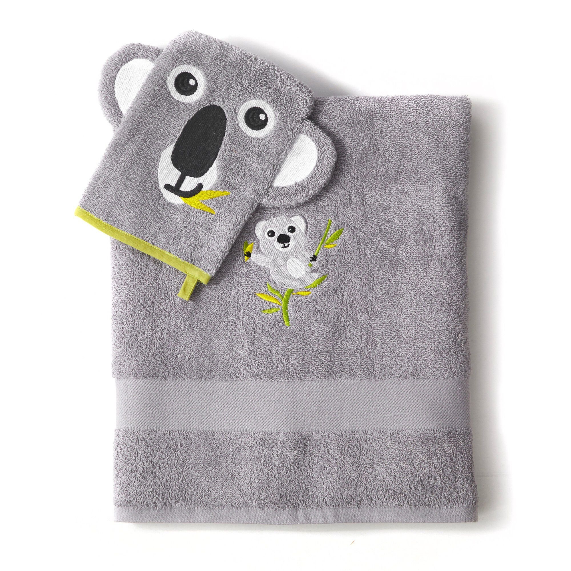Collection éponge enfant brodée koala