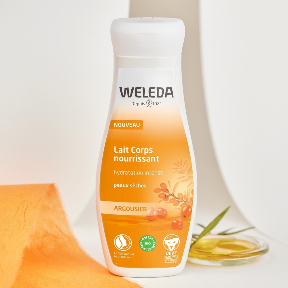 WELEDA Argousier Lait Corps nourrissant - 200 ml Laits