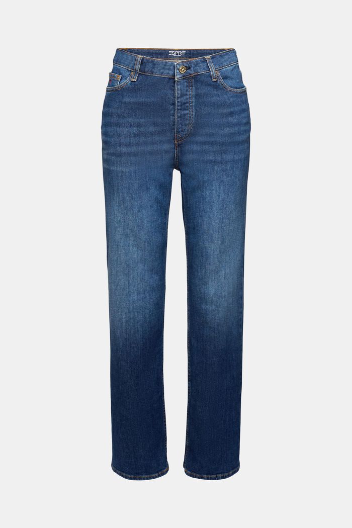 Retro-Jeans mit gerader Passform und hohem Bund