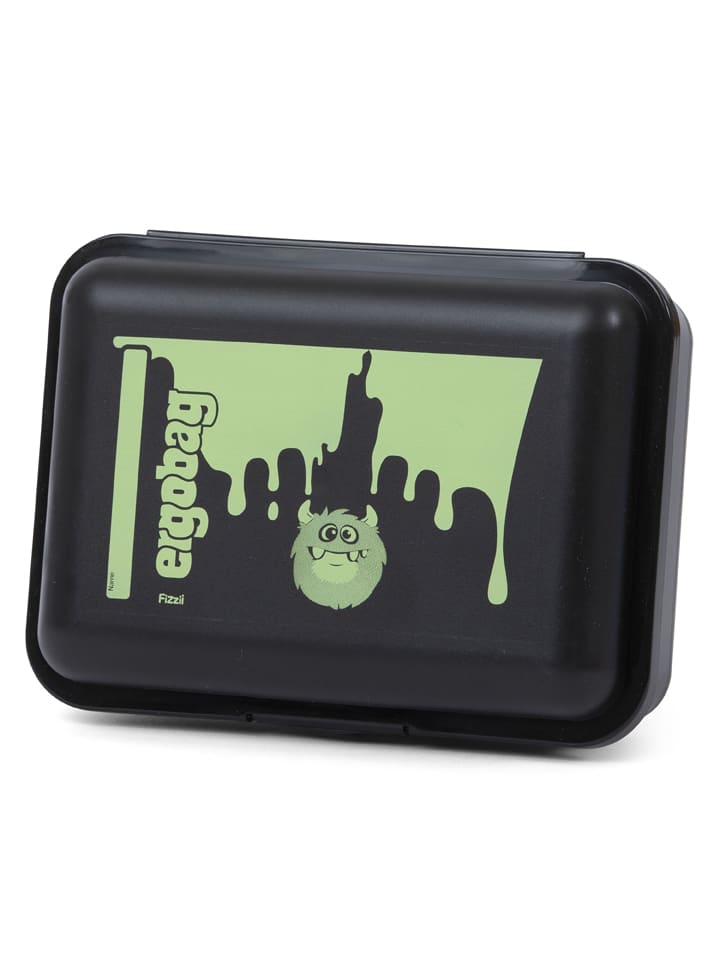 Ergobag Lunchbox in Schwarz - (B)18 x (H)7 x (T)13 cm günstig kaufen onesize