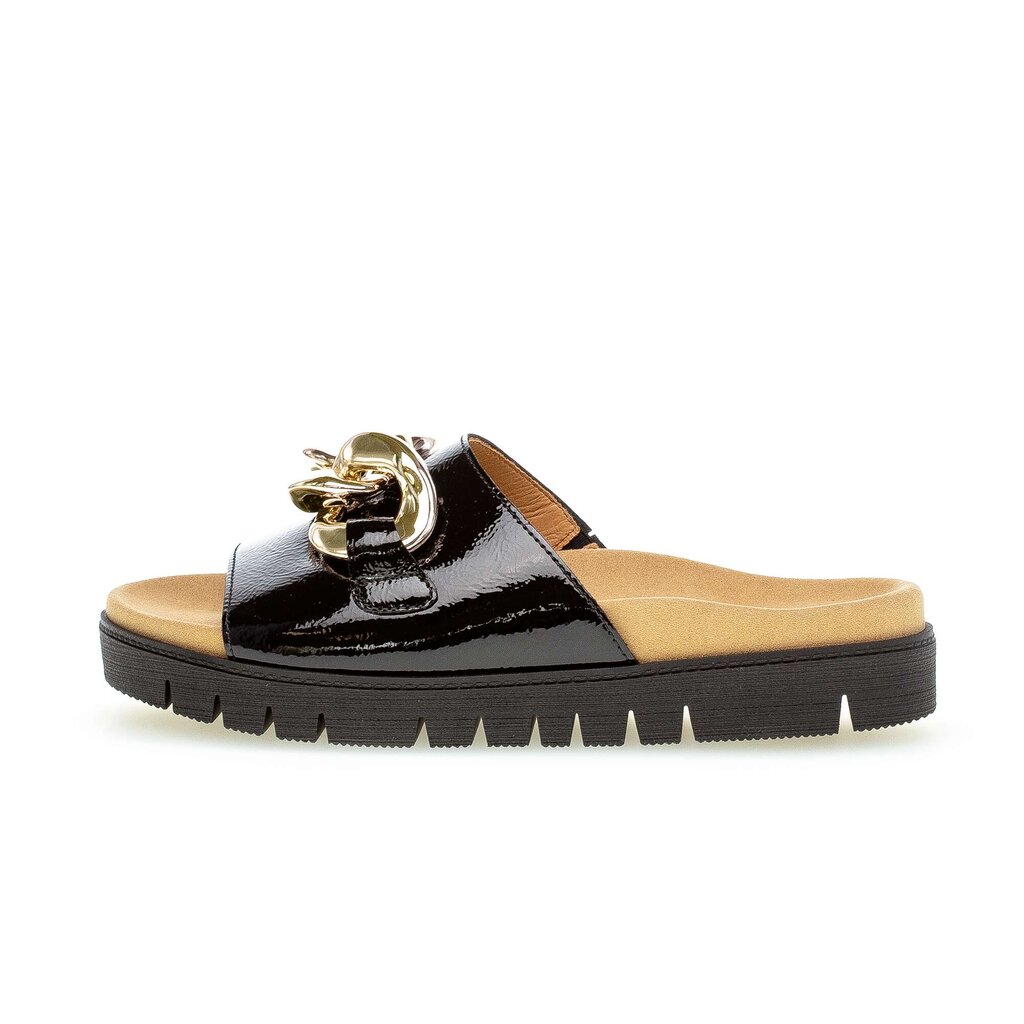 Gabor fashion Pantolette schwarz