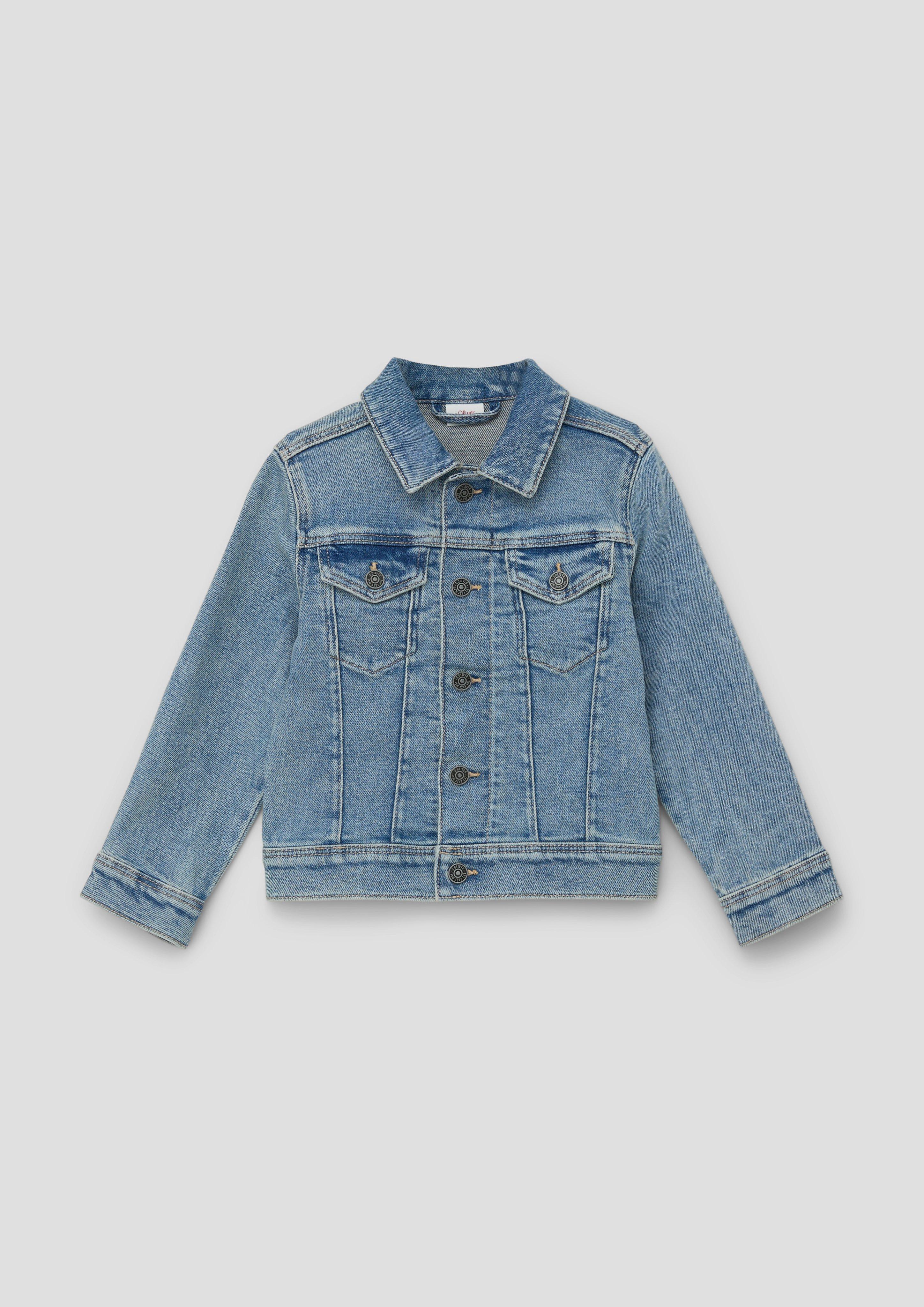 Jeans-Jacke in antaillierter Passform  2142855-53Z2